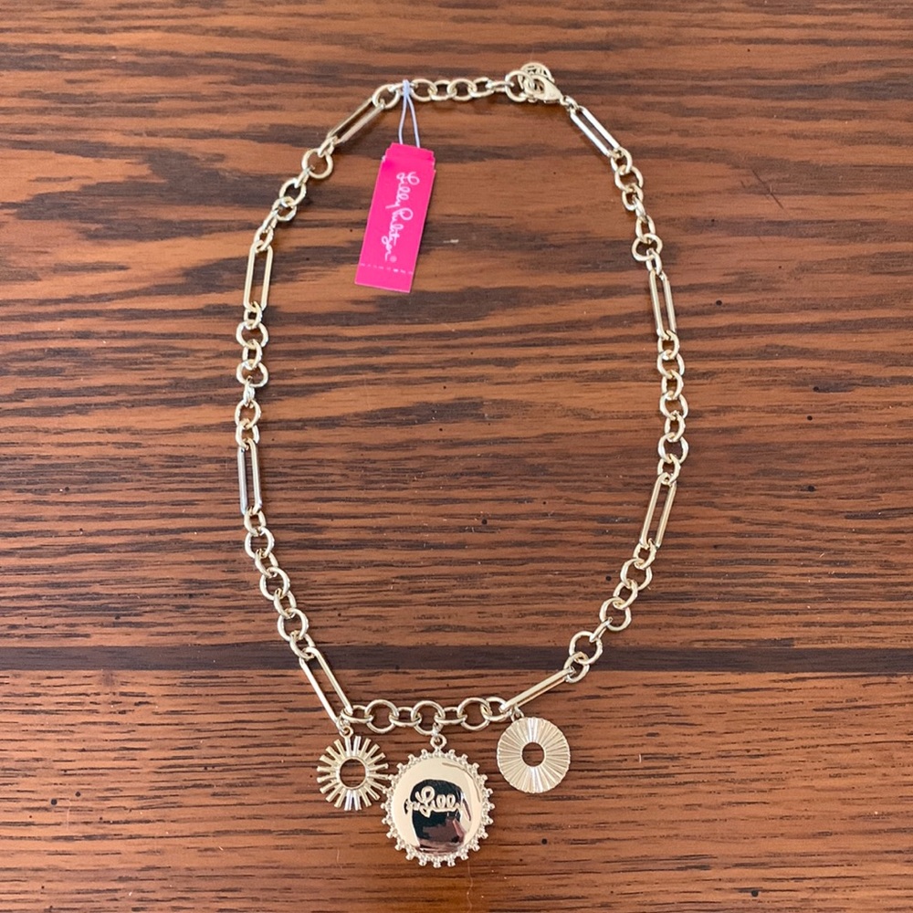 Lilly Pulitzer Gold Necklace